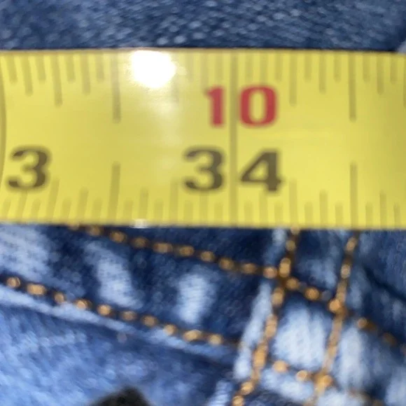 Guess Mens Vintage Regular Boot Blue Denim Medium Wash Vintage 36 x 34 - Picture 12 of 12